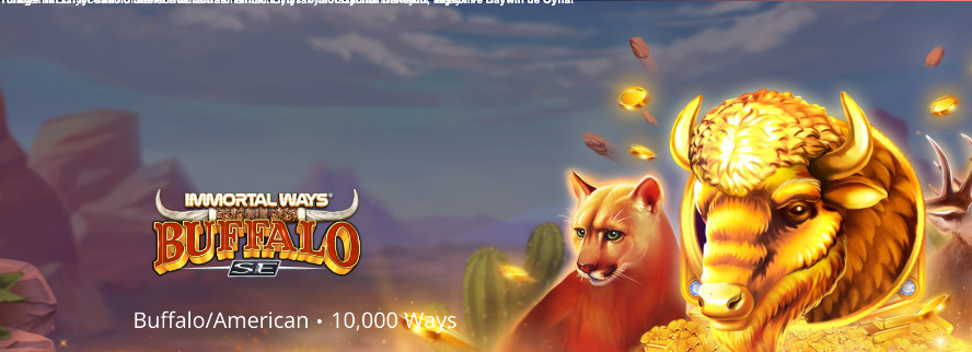 Türkiye’nin En İyi Casino Sitelerinde Buffalo Temalı En İyi 10 Slot Oyunu! BahisBu, Vayabi ve Baywin’de Oyna!  Thumbnail
